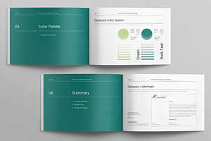 Brand Guidelines Template Landscape