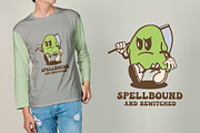 Halloween Slime Cartoon Vintage, an Illustration by vectstudio (Thumbnail 4 of 5)