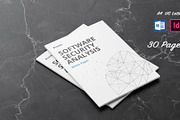 White Paper Template, a Brochure Template by azadcsstune (Thumbnail 2 of 15)