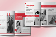 Fashion Magazine Template, a Magazine Template by graphypix (Thumbnail 2 of 9)