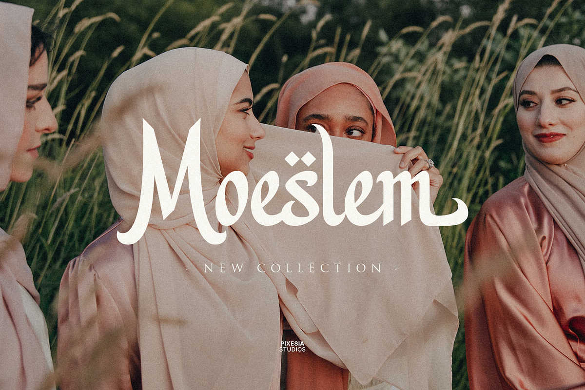 Hello Ramadhan - Arabic Display Font, a Font by Pixesia Studio (Photo 8 of 15)