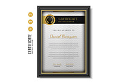 374. Modern Certificate Template, a Stationery Template by CreativeRezwan (Thumbnail 3 of 3)