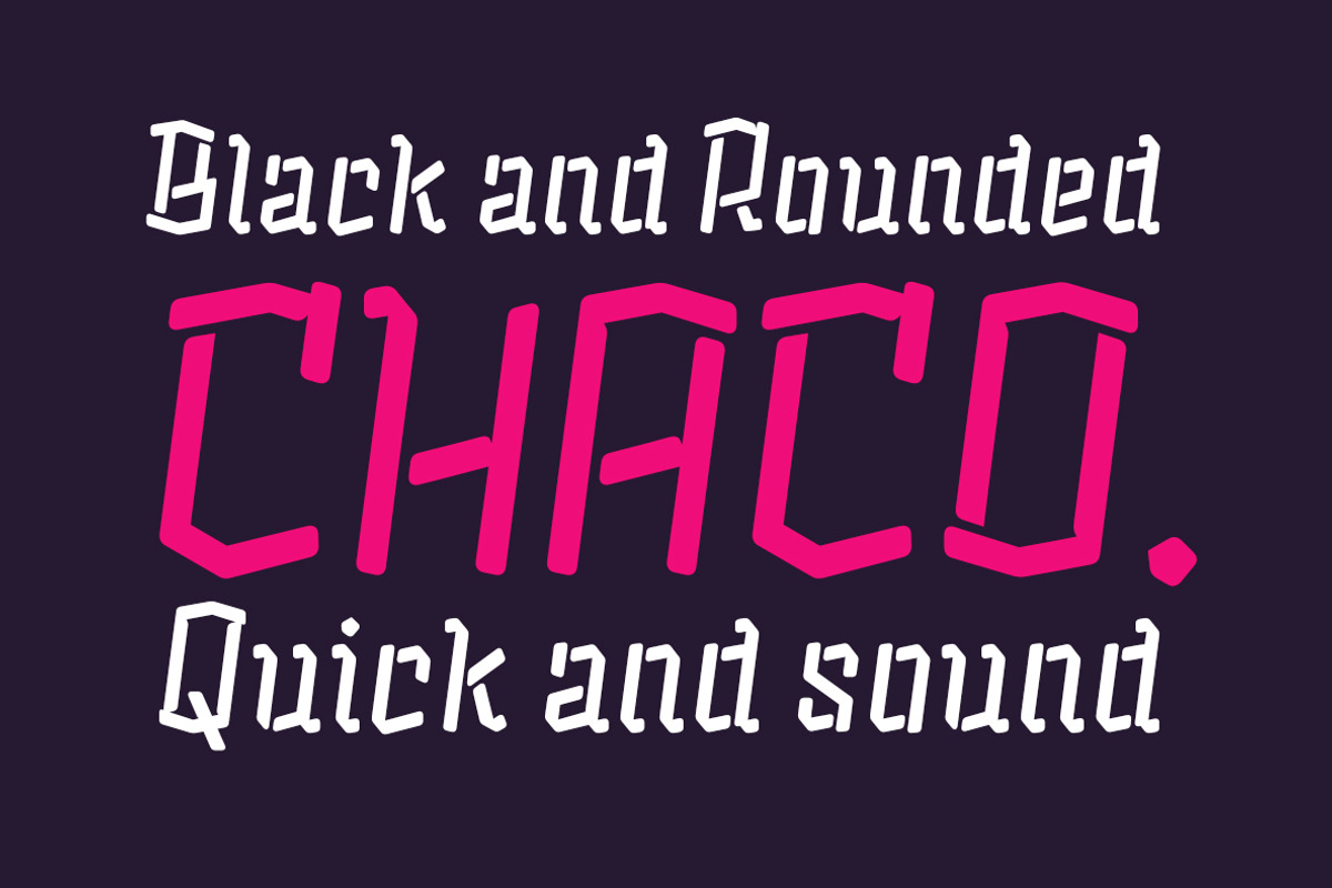 Alquitran Stencil Bold + Round-50% preview 3