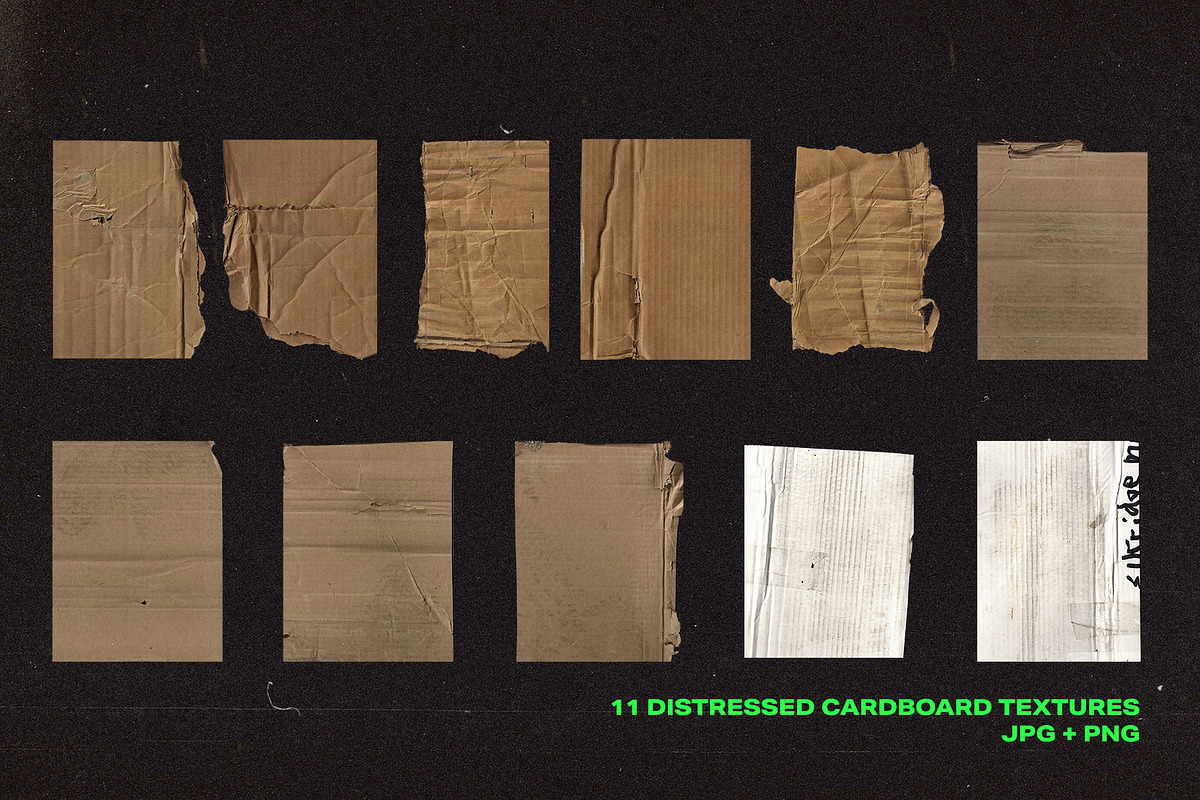Distressed Cardboard Textures, a Texture Graphic by The Fake PNG (Photo 2 of 6)