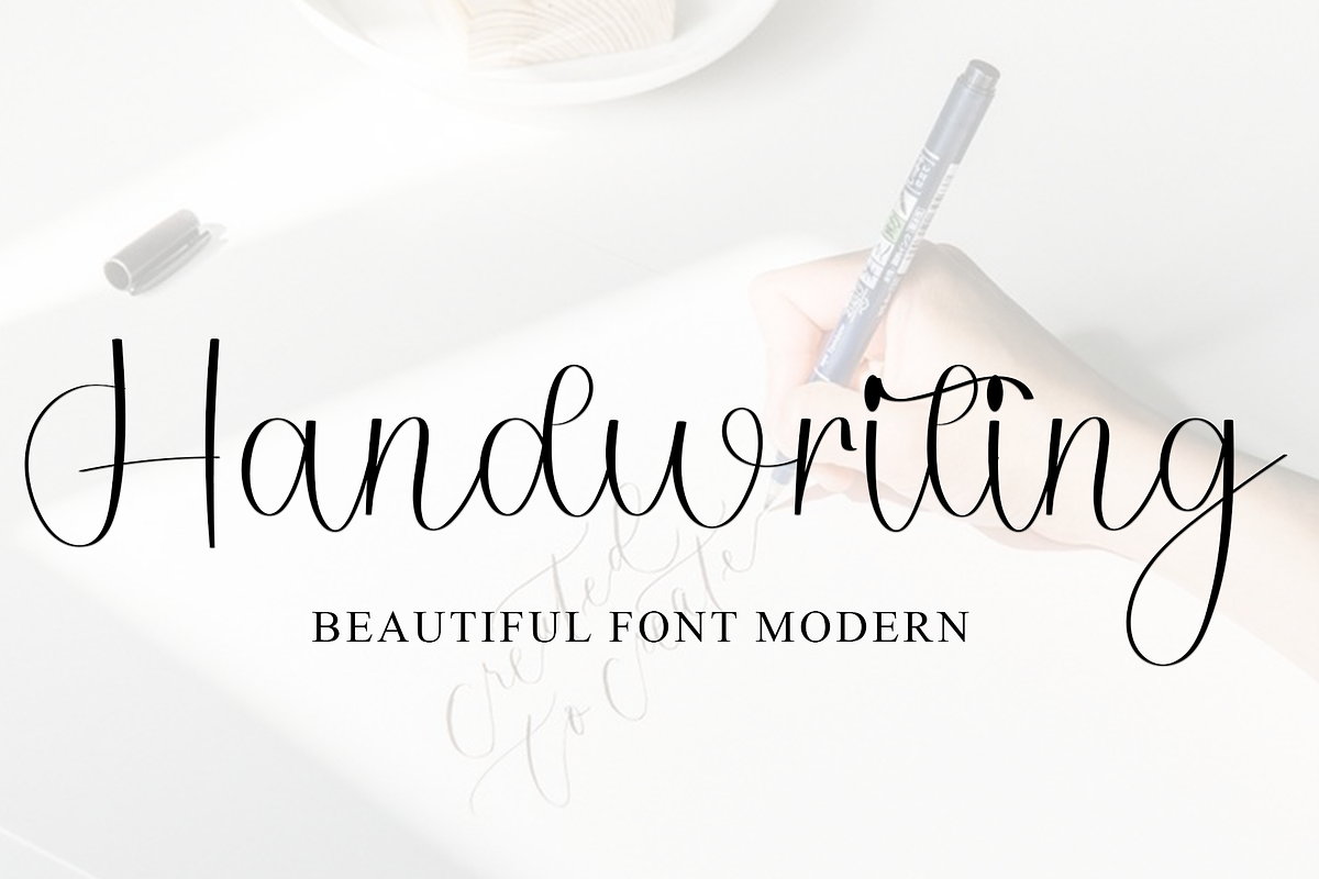 Outside Husband, a Handwritten Font by FreshTypeINK (Photo 6 of 8)