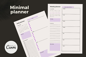 Daily And Weekly Digital Planner