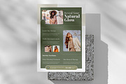 Beauty Glow Poster Design, a Stationery Template by ContestDesign (Thumbnail 1 of 2)