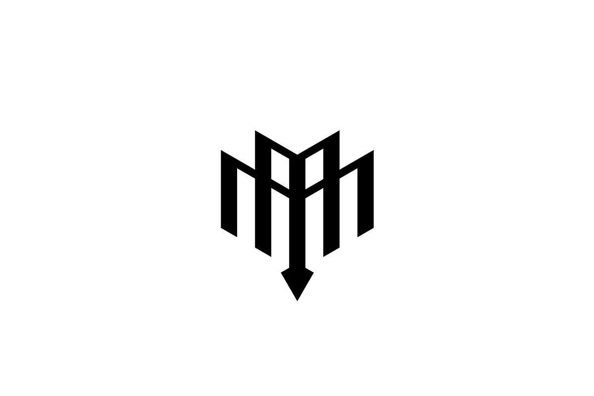 Minimalist Initials MM Arrow Logo, a Branding & Logo Template by Luxury Logos (Photo 3 of 4)