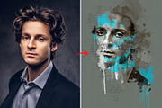 Mixed media art photo effect, an Action Add-On by MRI STUDIO (Thumbnail 19 of 19)