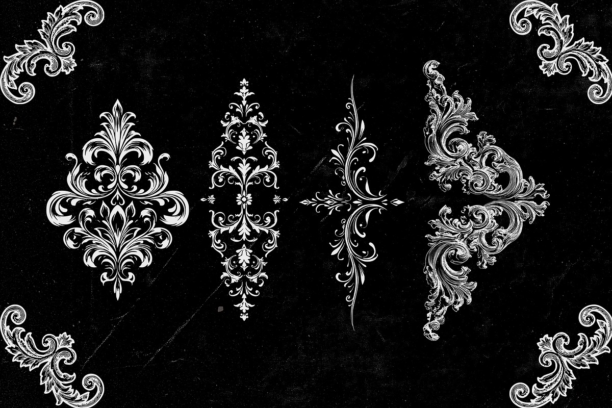 Gothism Vol.2 - Vector Shapes, an Object Graphic by BeNone Designs (Photo 3 of 7)