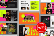 Boncise Google Slide Template, a Presentation Template by Spesifikstd (Thumbnail 1 of 9)