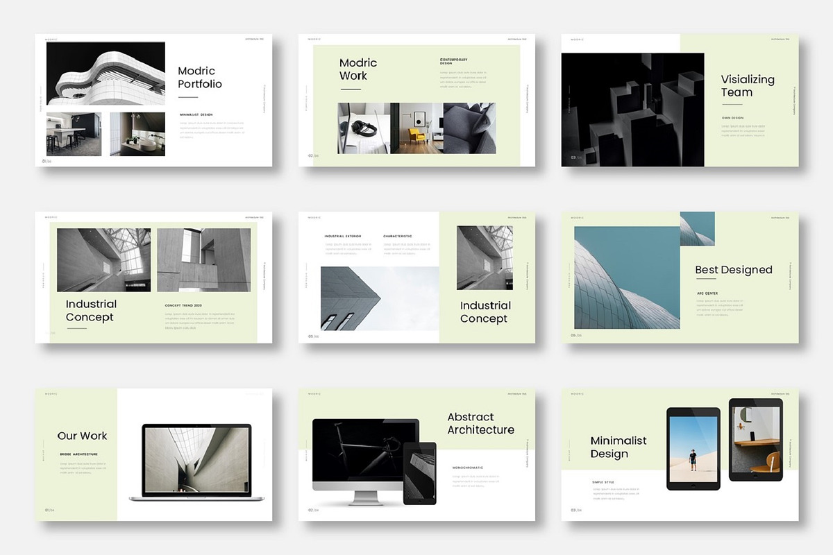 Modric – Business Keynote Template, a Presentation Template by Dens Creative Studio (Photo 4 of 6)
