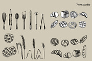 Bakery Line Art, an Illustration by 7nov.studio (Thumbnail 5 of 5)