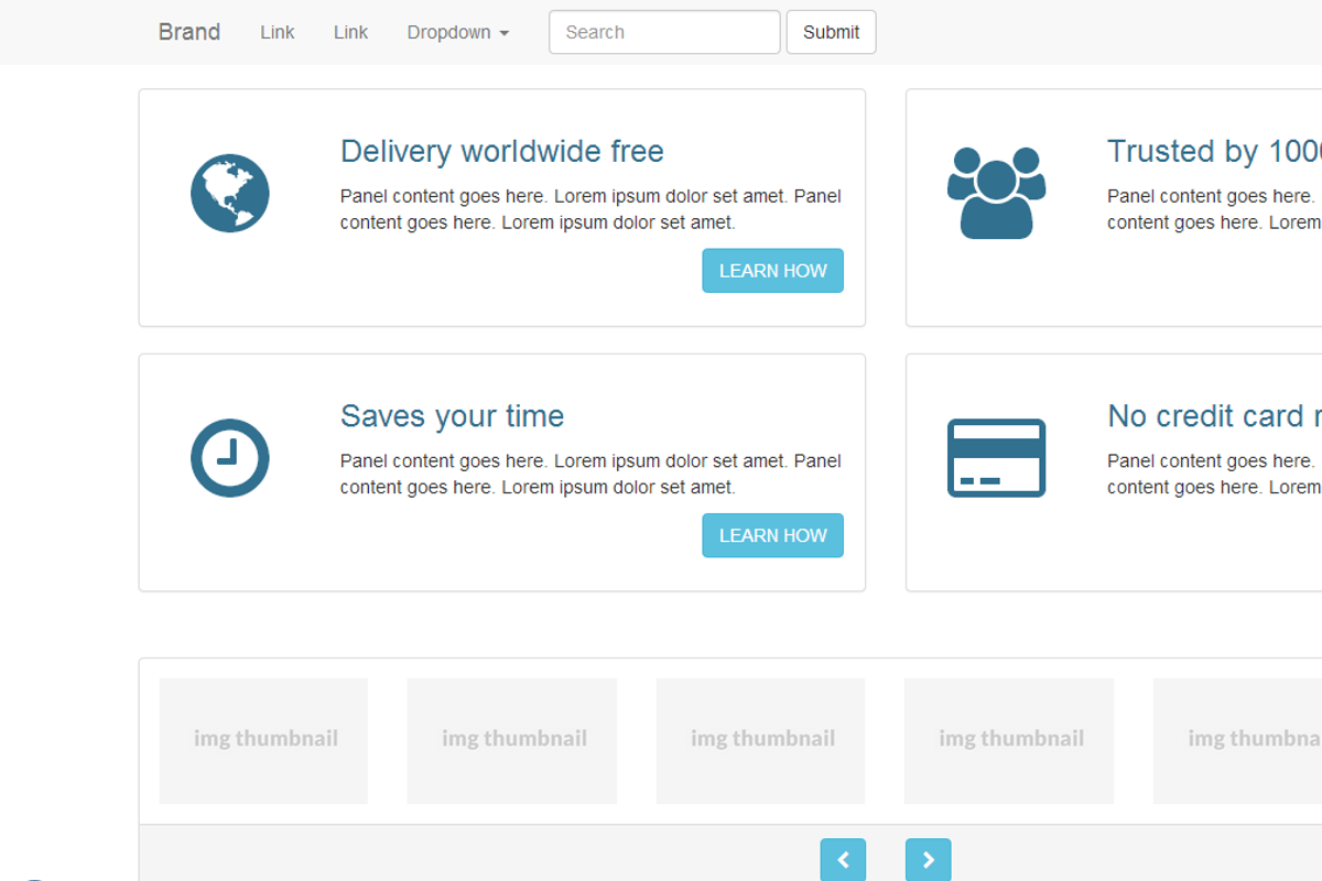 Landing page video background BS3.1., a Landing Page Template by Bootstraptor (Photo 3 of 4)