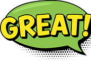 Comic speech bubbles, an Object Illustration by Woters little shop (Thumbnail 4 of 25)