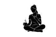peaceful moment silhouette, an Illustration by Amazin_art (Thumbnail 34 of 46)