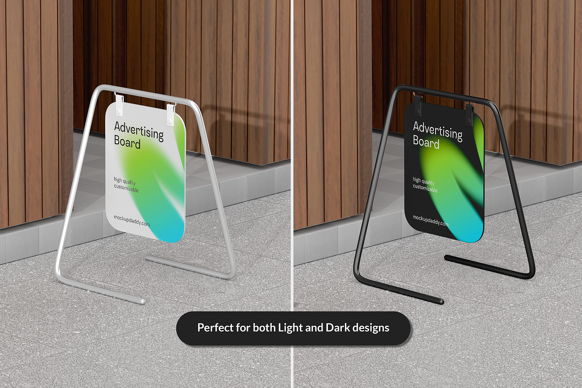 Advertisements Boards Mockup, an Advertising Mockup by Mockupdaddy (Photo 2 of 13)