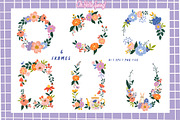 Spring Floral Clipart Collection, an Object Illustration by Essentially Nomadic (Thumbnail 8 of 14)