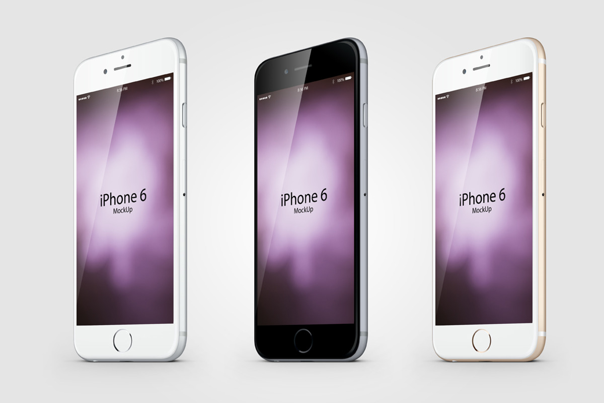 Mockup Composition Iphone 6, an iPhone Mockup by ByronDMD (Photo 3 of 5)