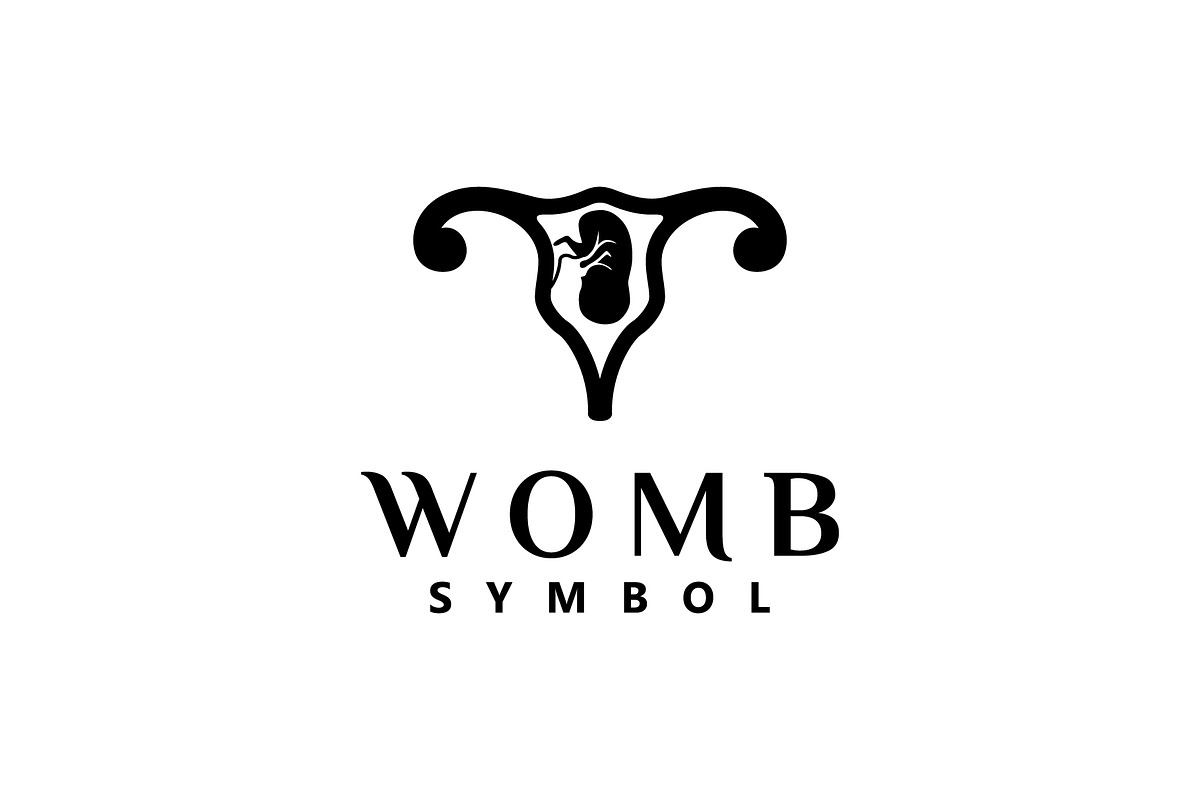 Mother's Womb Symbol Logo, a Branding & Logo Template by Atlantis X Nurman Arbai (Photo 1 of 2)
