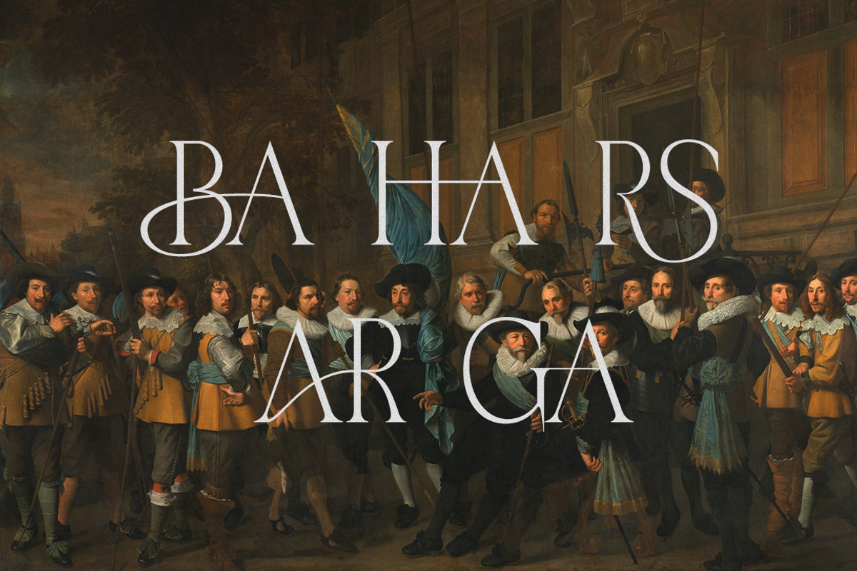 Bachelors Display, a Serif Font by RockboyStd (Photo 11 of 12)
