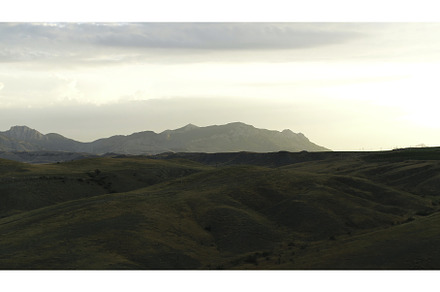 Aerial view of the large green hills, a Nature Photo by Media Whale Stock