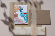 Mediterranean Menu Template & DIY, a Card Template by Alisa Mikibith Art (Thumbnail 6 of 10)