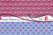 Winter Blossoms Digital Paper Pack, a Pattern Graphic by InkBite Designs (Thumbnail 3 of 4)