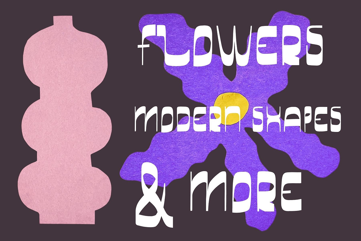 Paper Cut Out Shapes and Words, an Object Graphic by Eryn Rose Design (Photo 6 of 18)