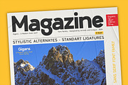 Gigans - Sans serif font family, a Sans Serif Font by Artistic & Unique (Thumbnail 10 of 15)