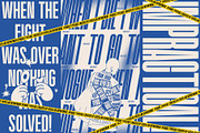 Hyugos | Condensed Shadow Font!!, a Sans Serif Font by Fateh.Lab (Thumbnail 9 of 12)