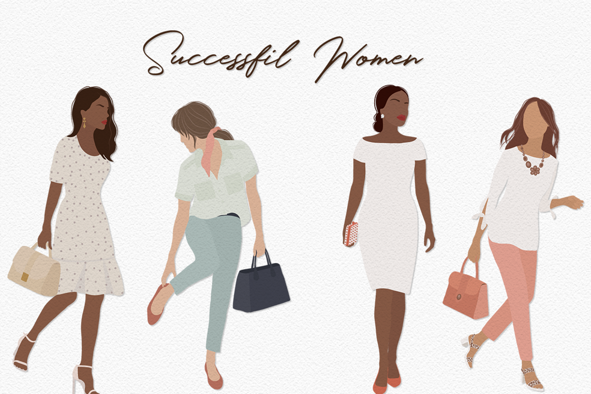 Successful Women Part1 Illustrations, a Person Illustration by Irena Art (Photo 8 of 11)
