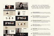 Wix Website Template Small Business, a Wix Template by Branding Babe Co. (Thumbnail 3 of 10)