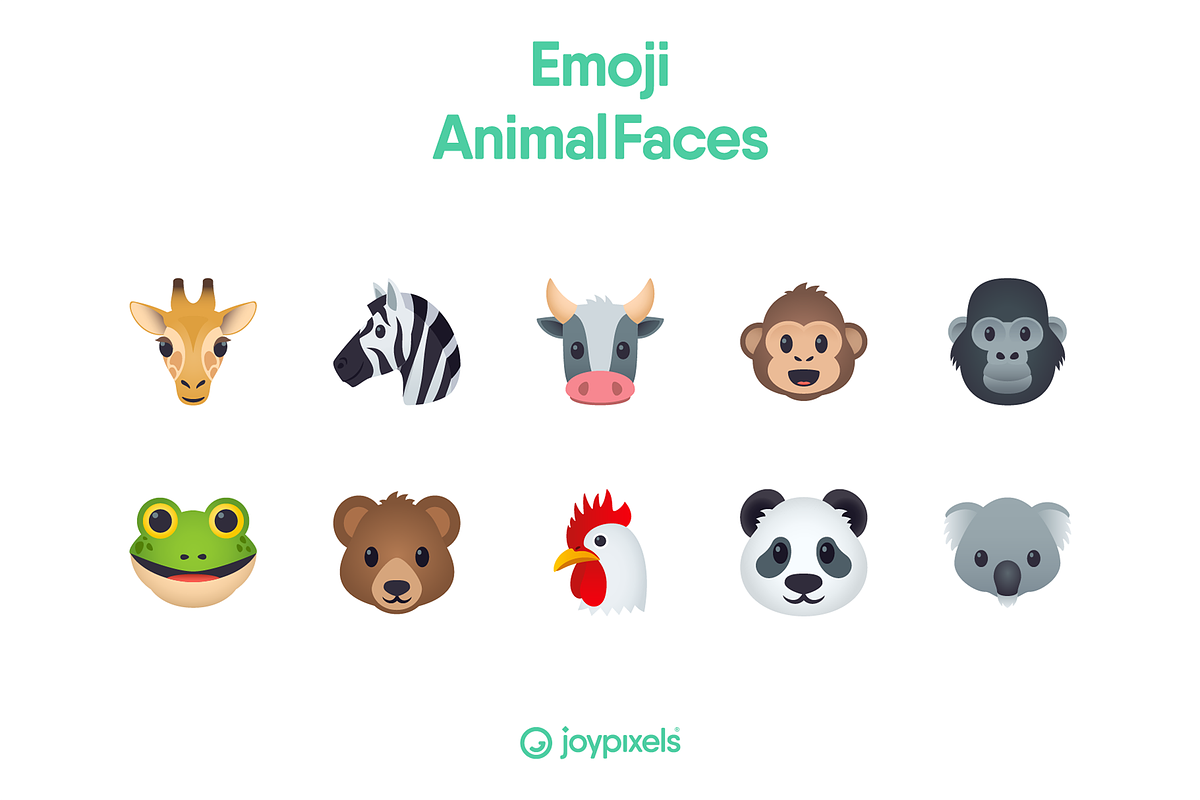 Emoji Animal Faces by JoyPixels®, an Emoji Icon by joypixels (Photo 4 of 4)
