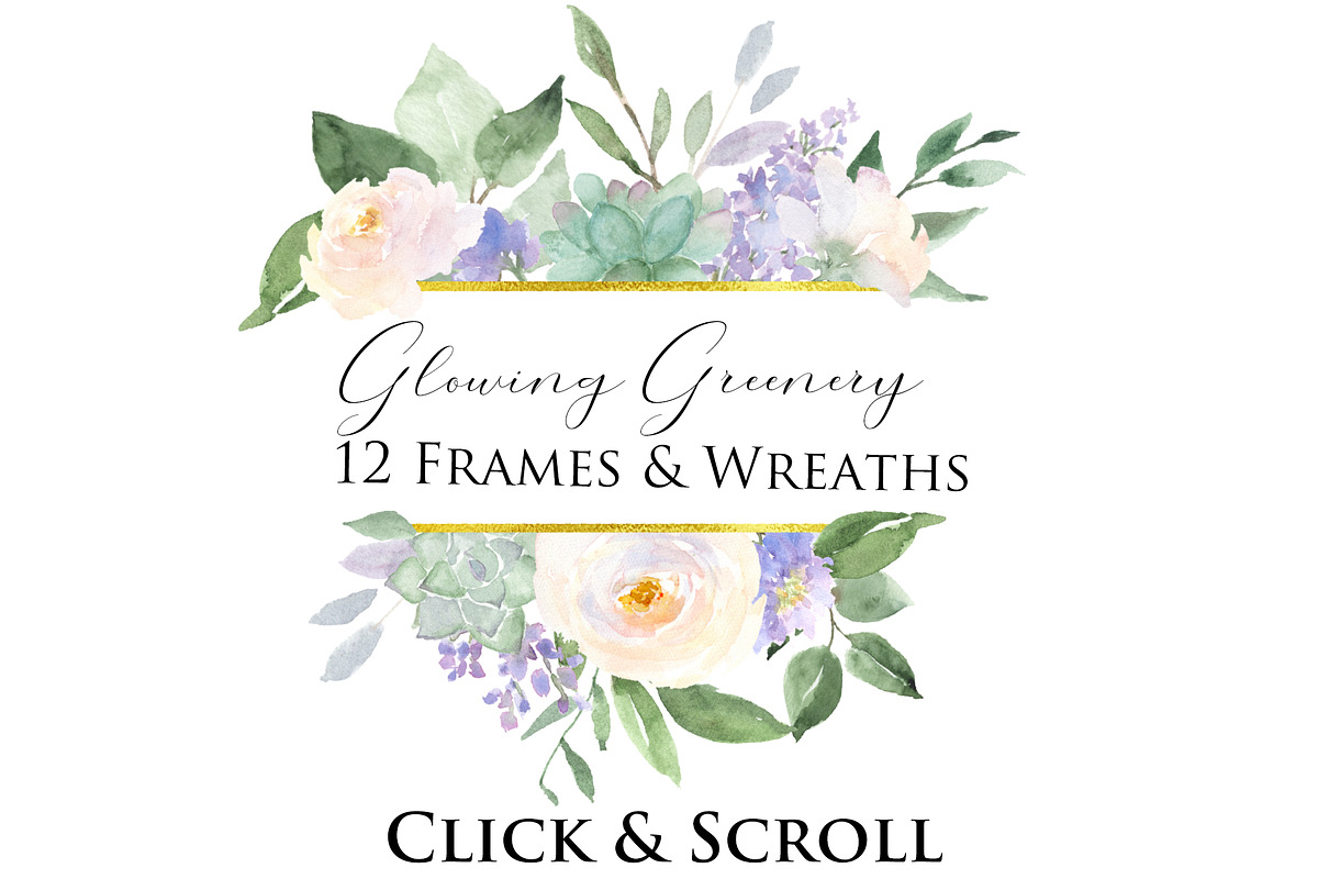 Greenery Bundle with White Flowers, an Illustration by Graphic Blue Bird (Photo 3 of 10)
