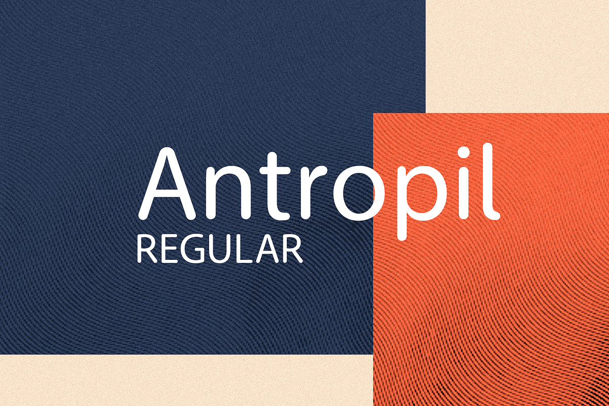 Antropil Regular font [30% OFF], a Sans Serif Font by Alvotype (Photo 1 of 3)