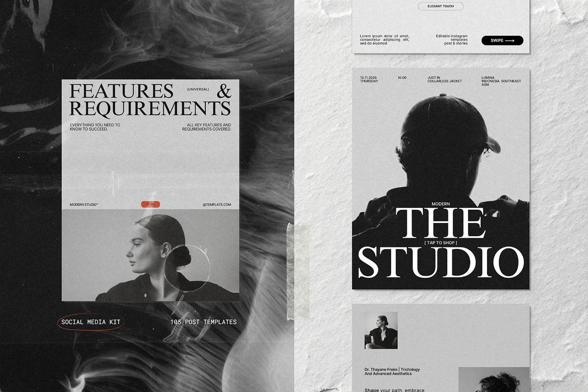 RIVA | Social Media Kit Bundle, a Social Media Template by Prapti Design (Photo 5 of 10)
