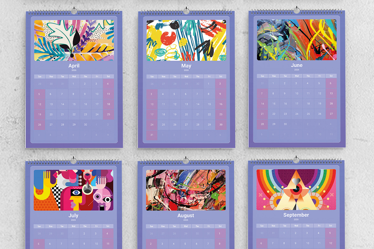 Corporate Calendar Design preview 3