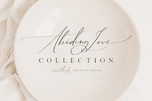 Abiding Love Collection Fonts