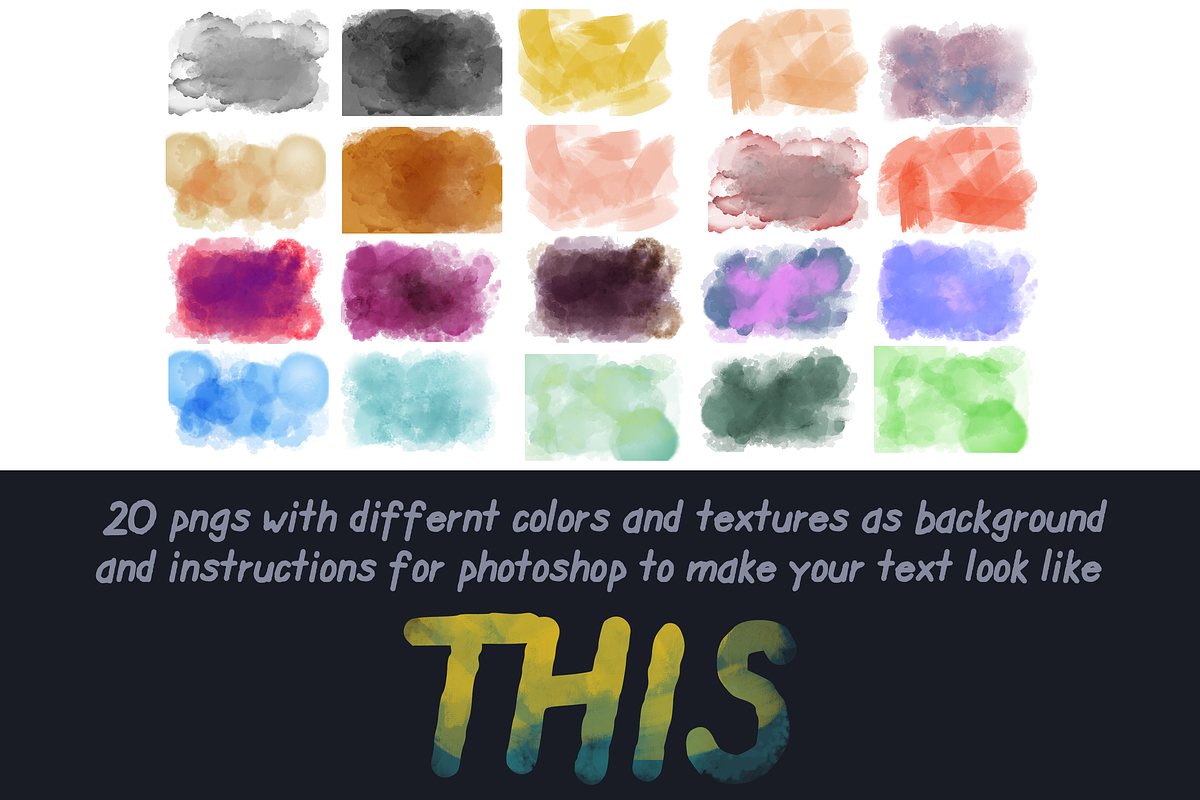 Touch The Sky - Watercolor & Texture, a Handwritten Font by wodnerwoman (Photo 3 of 9)