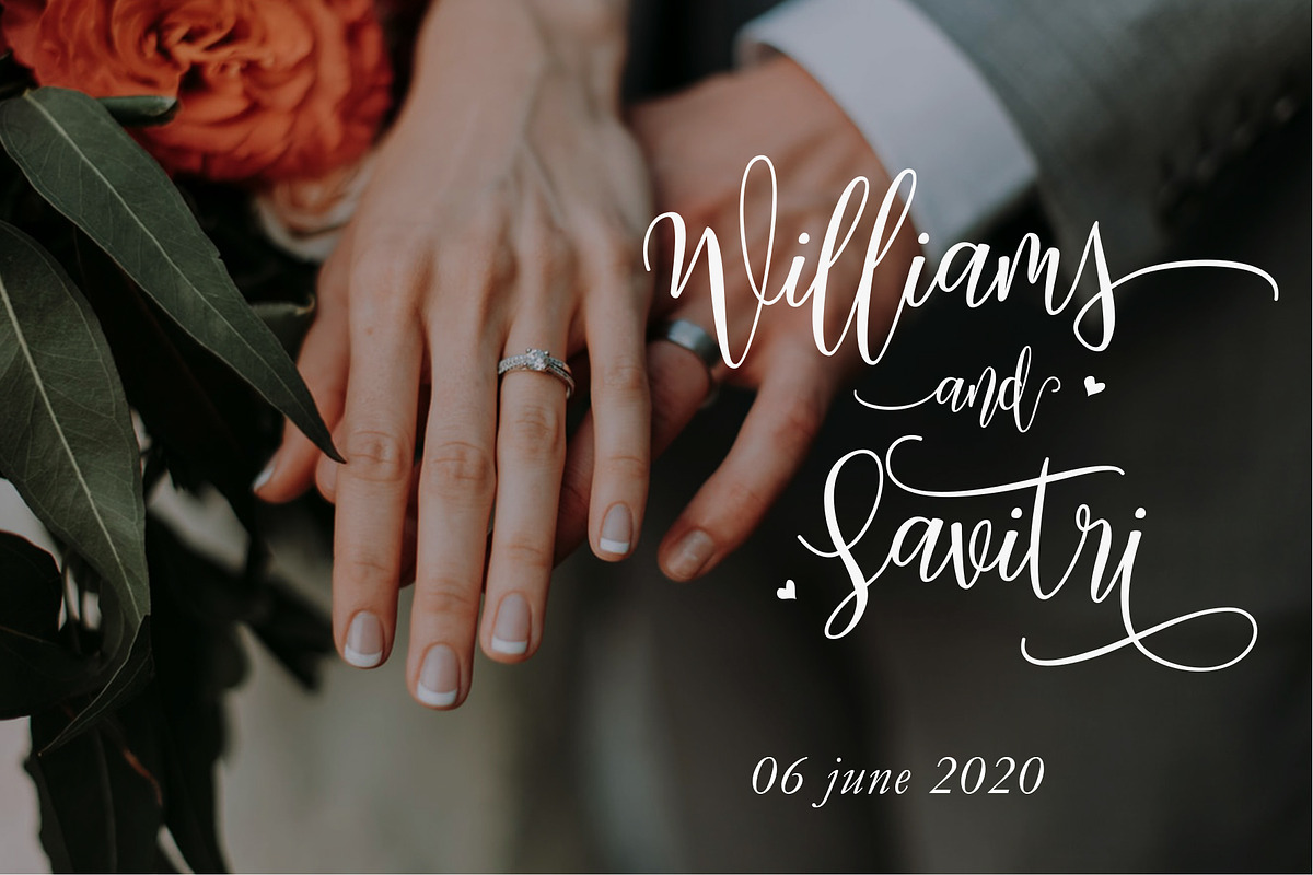 Mariposa Script Calligraphy, a Script Font by Rocket Template (Photo 2 of 15)