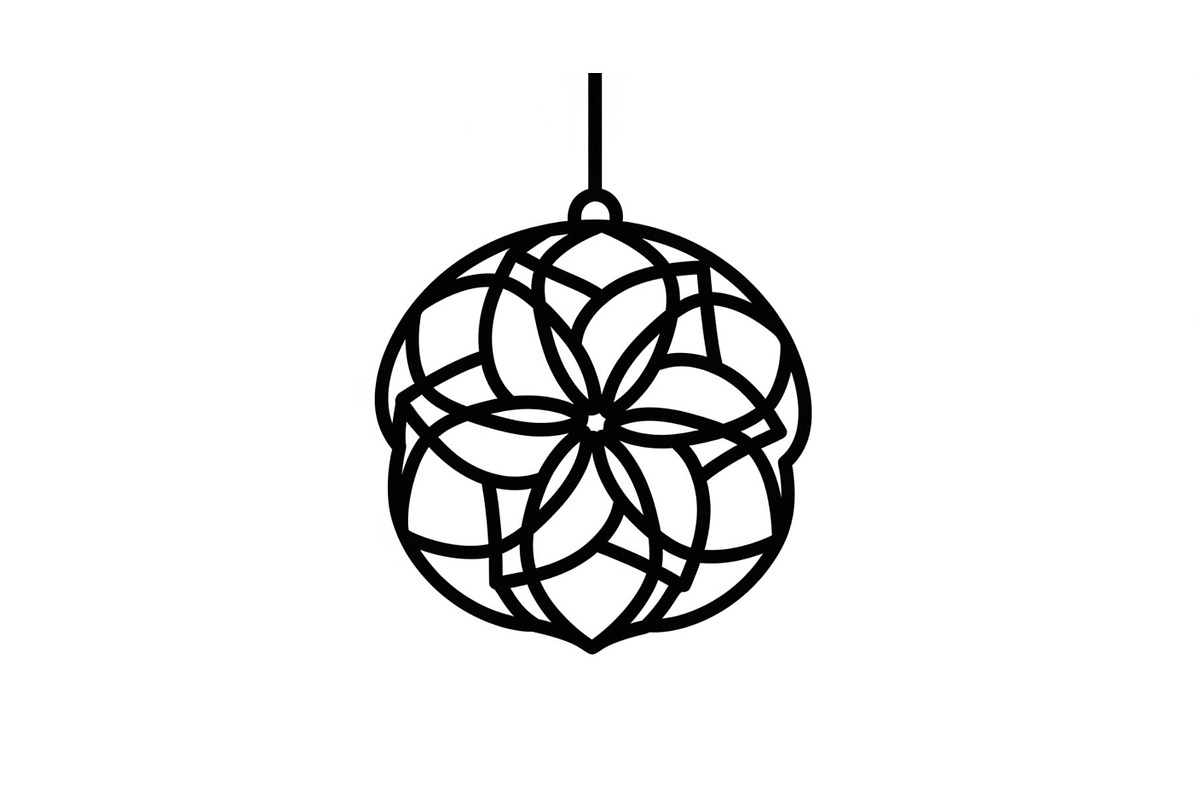 Hanging Mandala Ornament Vector Bund, an Illustration by musafir_fashion (Photo 32 of 51)