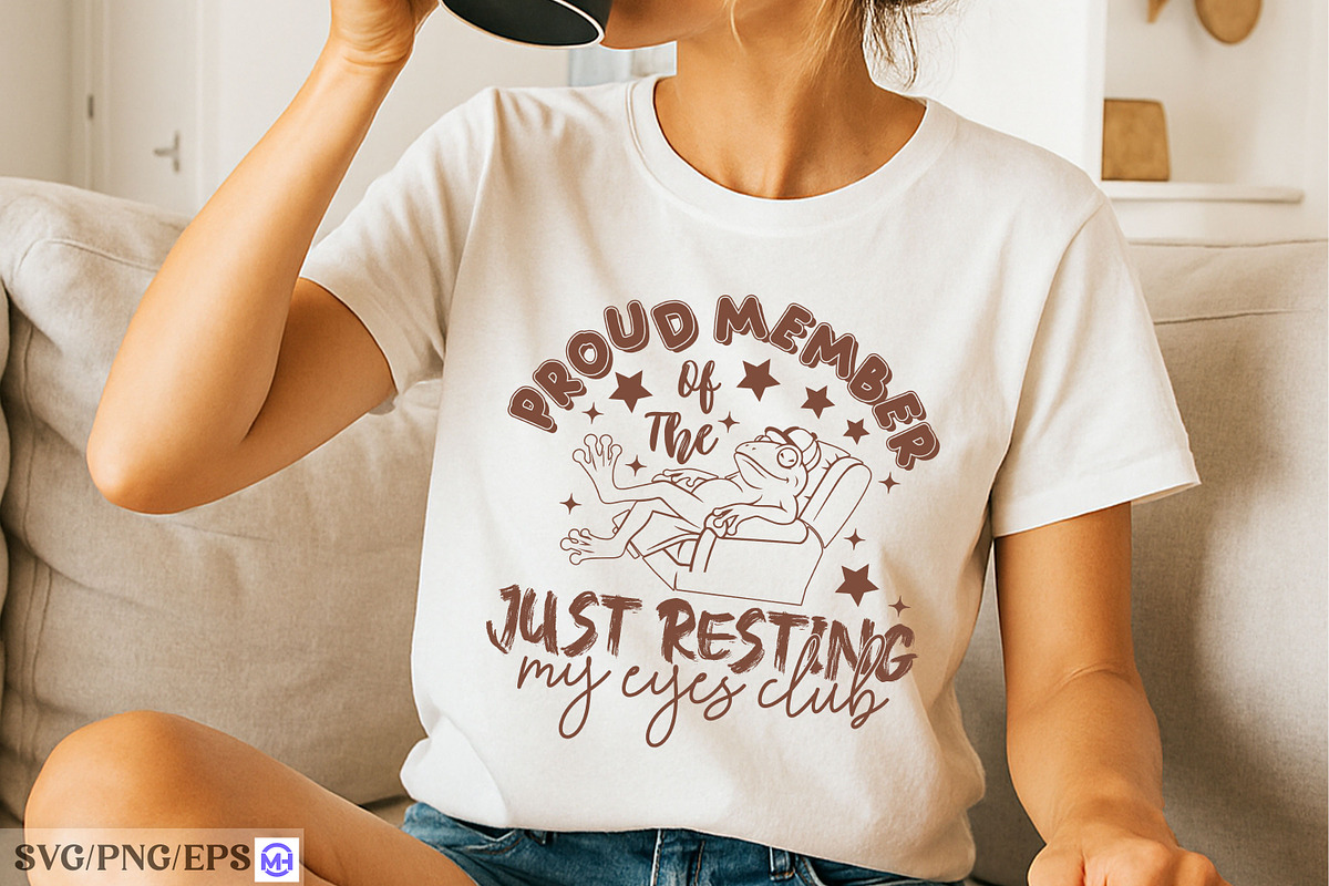 Funny Proud Member Of The Just Resti, a Graphic by mh_arif (Photo 2 of 4)