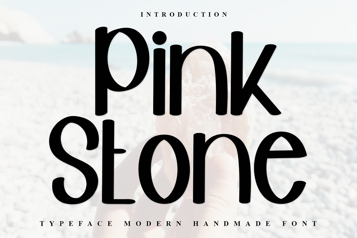 Pink Stone, a Script Font by InermediaSTUDIO (Photo 1 of 7)