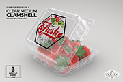 Medium Clamshell Packaging Mockup, a Product Mockup by INCDesign (Thumbnail 8 of 16)