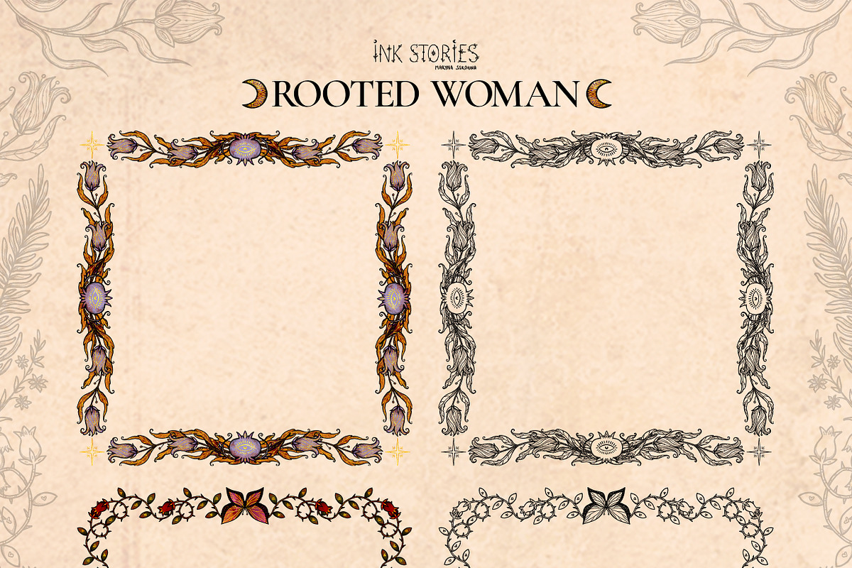Rooted Woman | Sacred Feminine, a Person Illustration by Ink Stories (Photo 13 of 16)