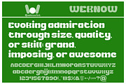 Impressive font, a Font by weknow (Thumbnail 4 of 5)