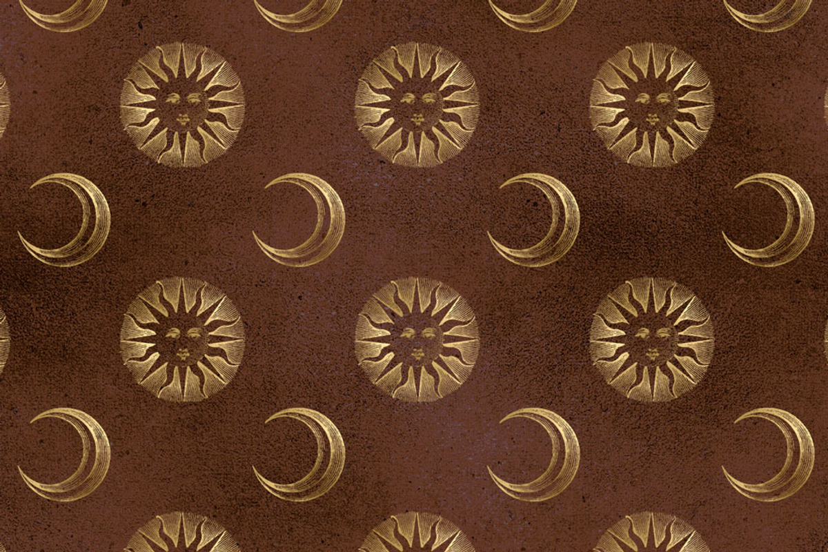 Heraldic Bronze and Gold, a Texture Graphic by Digital Curio