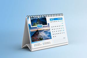 Desk Calendar Template Design 2023