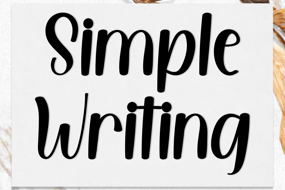 Just Smile, a Handwritten Font by FreshTypeINK (Photo 2 of 8)